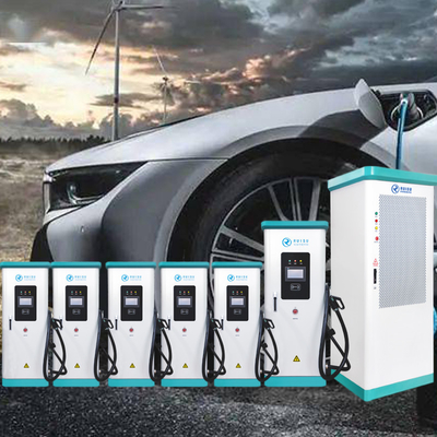 Station de charge de voitures électriques d'OEM, chargeur rapide de C.C pour EV CCS2 Ocpp 1.6J