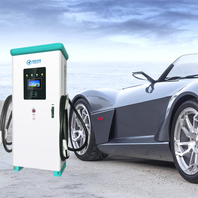 160kw stations de recharge électriques publiques C.C CCS Chademo OEM monté au sol