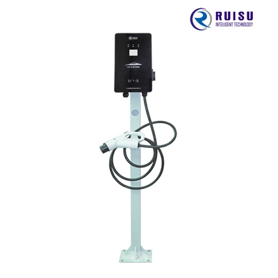 Type 2 monophasé extérieur du chargeur 7KW 32A d'EV à C.A. d'IP54 pour la voiture électrique