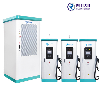 Chargeur rapide 480kw d'EV de refroidissement par air fendu intelligent pour le véhicule électrique
