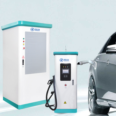 chargeur rapide fendu d'EV de 360kw fixé au sol pour le CE de véhicule électrique approuvé