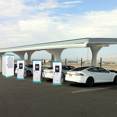 bornes de recharge publiques 480kW pour voitures électriques Ip54 extérieur étanche