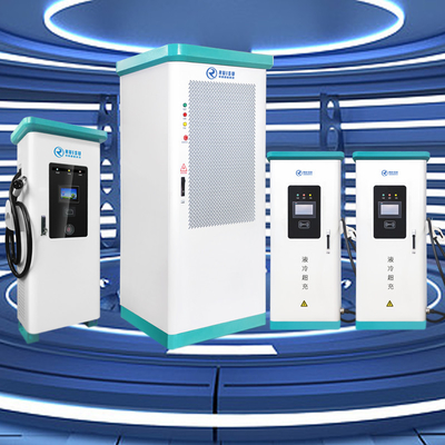 Liquide flexible de station de charge de voiture de C.C 480KW EV refroidi avec 7 armes à feu