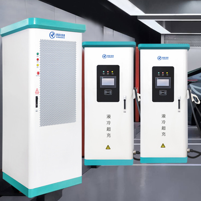 Type fendu de pantographe refroidi par liquide de points de charge de la voiture électrique 600KW EV