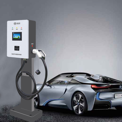 Station de recharge intelligente de voiture de 3 phases, chargeur extérieur 30kw de voiture électrique d'EVSE