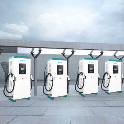 Chargeur de voiture futé fixé au plancher d'EV, OEM de remplissage rapide de la station 60KW d'EV