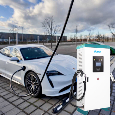 Chargeur public futé d'Ocpp 60kw EV 3 phases 380V avec la double prise