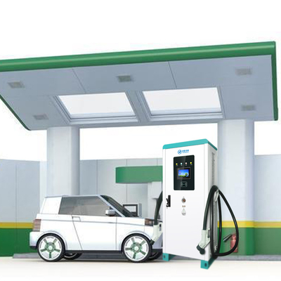 Chargeur rapide DC 120kw EV tout en un avec double pistolet de charge
