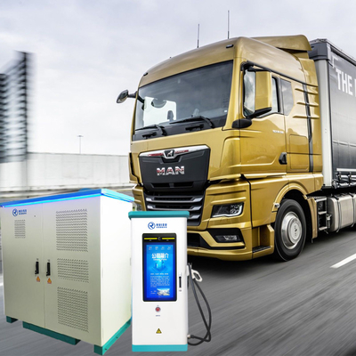Stations de charge commerciales de voiture électrique de fente de C.C 1200KW refroidies par liquide