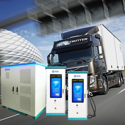 Chargeur fendu résistant du camion EV avec la prise Ip54 de Chademo CCS GB/T imperméable