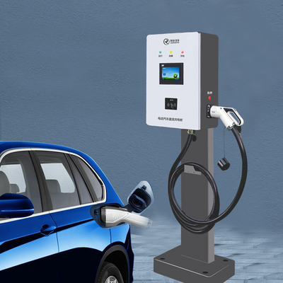 Les stations de chargeur de 30KW 100A EV avec 5 mètres câblent l'arme à feu
